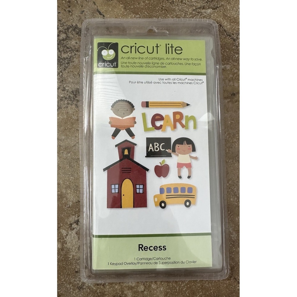 Cricut "Recess" Cartridge - school themed image
